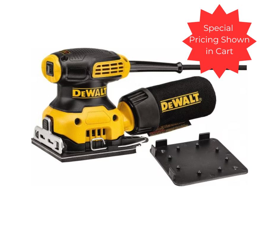 DeWalt 1/4 Sheet Palm Grip Sander (Open Box)