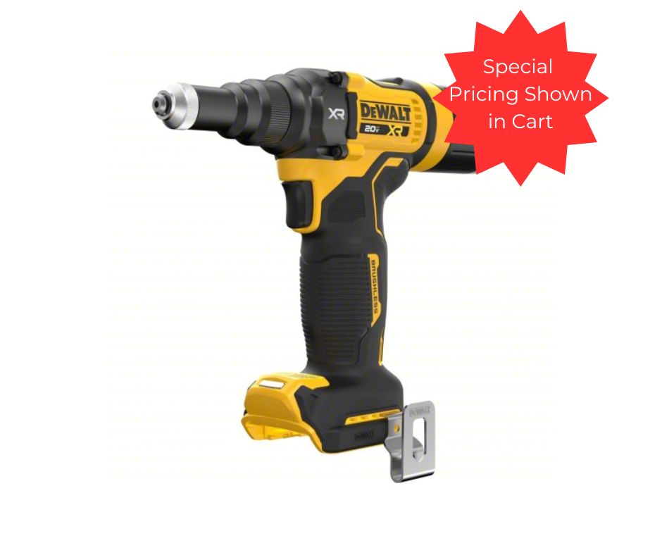 DeWalt Cordless 1/4" Rivet Tool (Tool Only) (Open Box)
